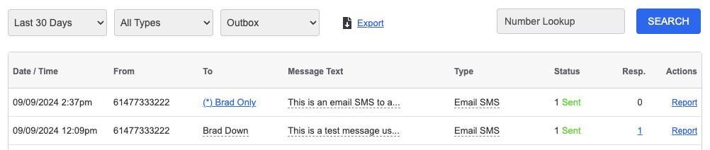 How to send messages using email - Email SMS